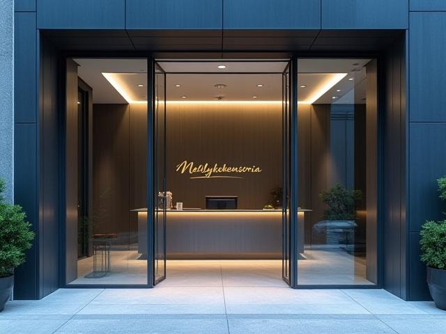 Melydrakensoriaの洗練されたエントランスと受付 area