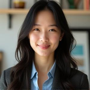 主任講師、田中アカリのポートレート